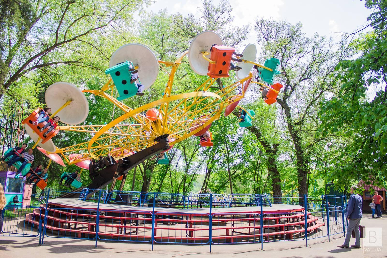 Центральный парк культуры и отдыха в Чернигове будут реконструировать в несколько очередей