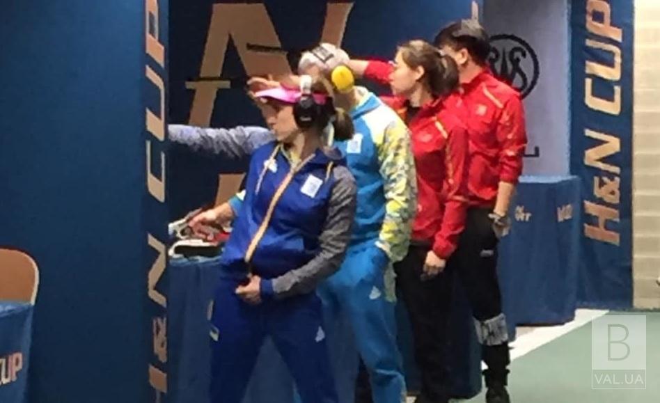 Чернігівська стрільчиня здобула дві золоті медалі на міжнародному турнірі