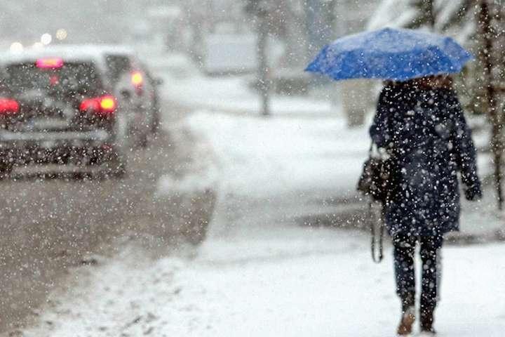 Мокрий сніг та посилення вітру: у Чернігові очікується різке погіршення погодних умов