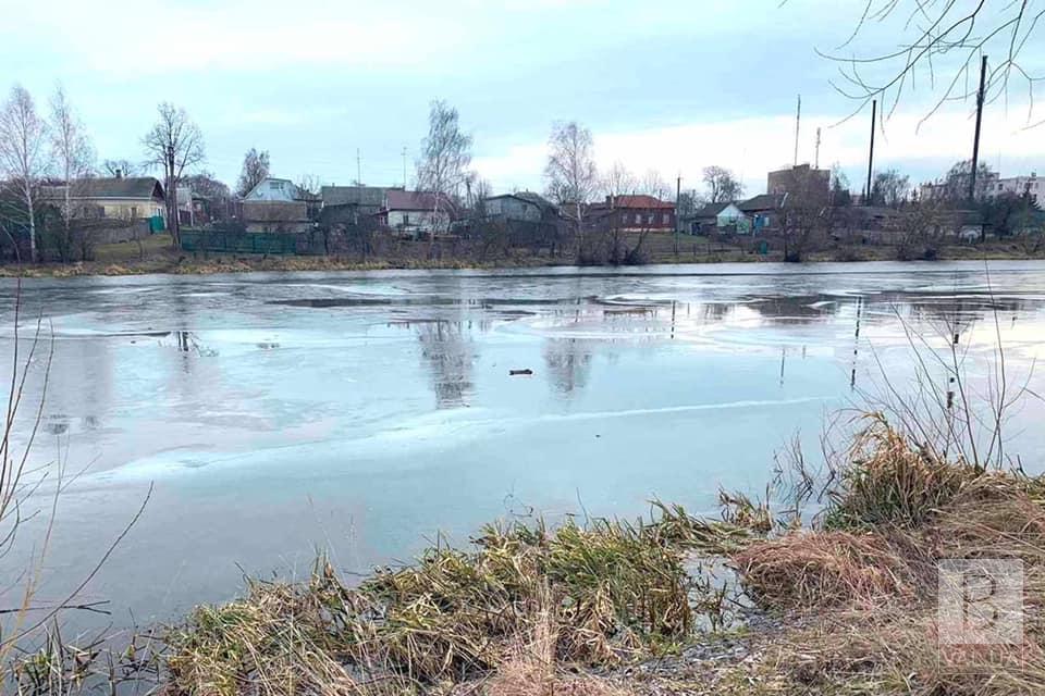 Пытался сократить путь: 42-летний житель Городни провалился под тонкий лед. ФОТО