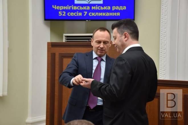 Виталий Козырев стал новым депутатом Черниговского городского совета