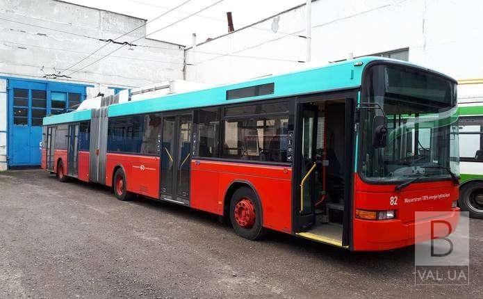 Чернигов закупит 12 швейцарских троллейбусов