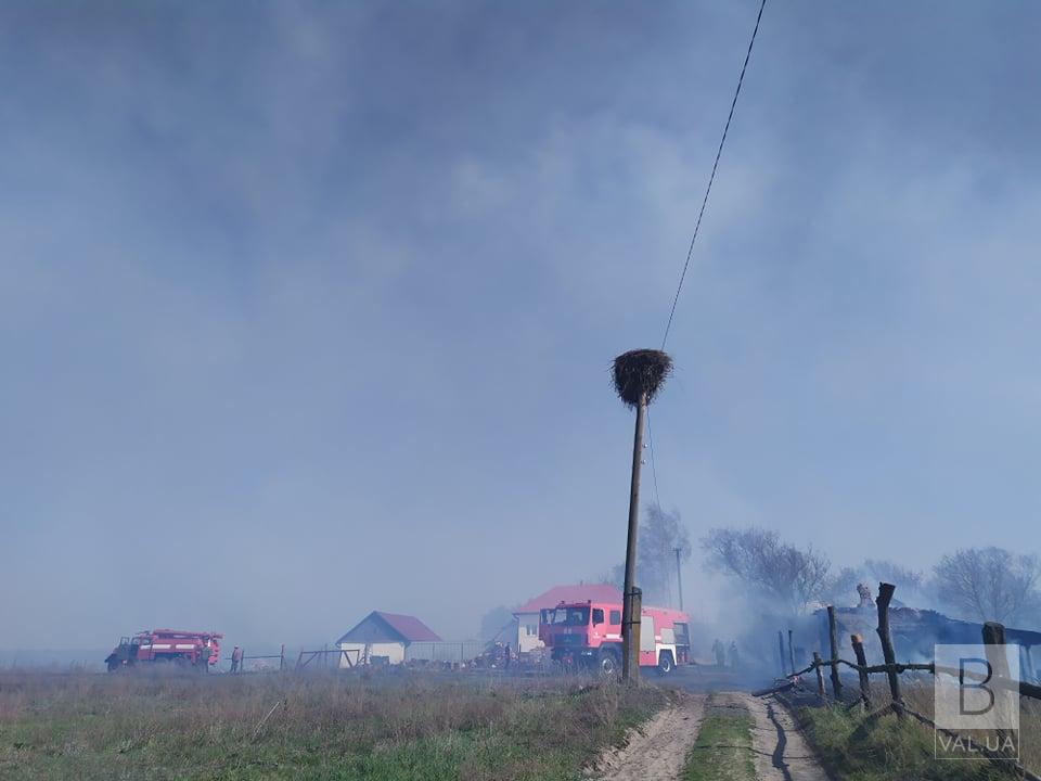 Горів «Хутір Обирок» на Чернігівщині, який заснував Леонід Кантер. ФОТО