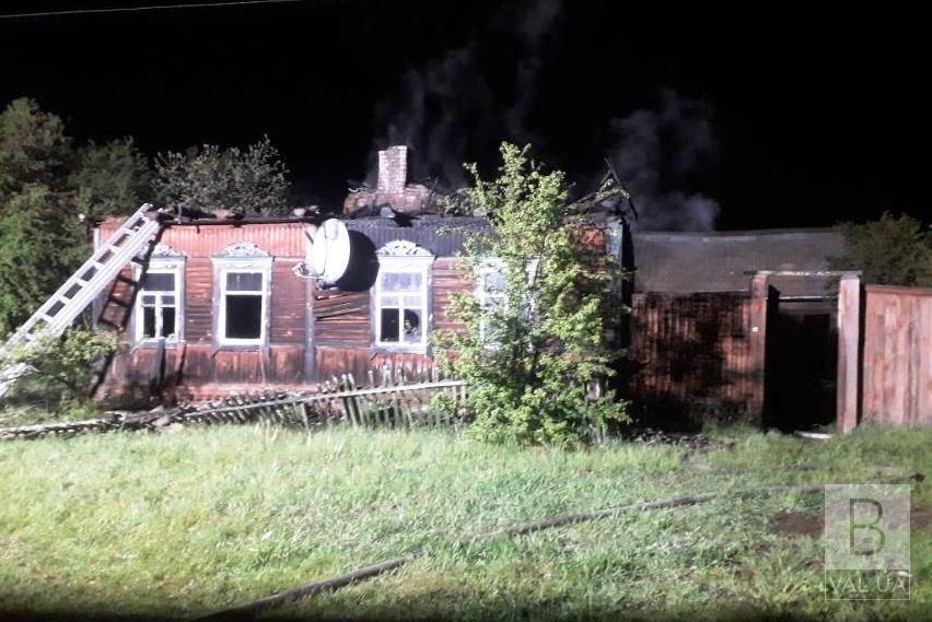 На Городнянщині в пожежі загинуло четверо людей. ФОТО