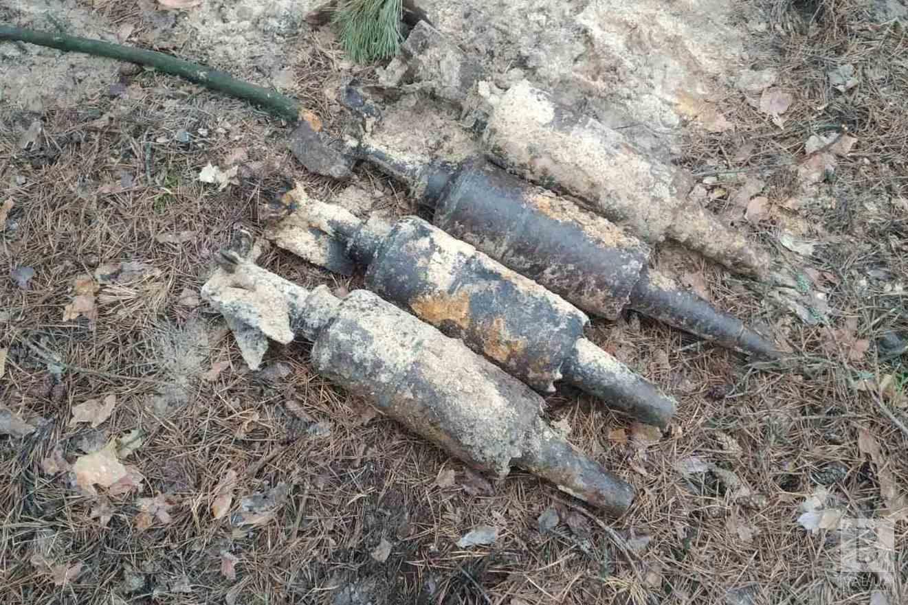 На территории Козелецкого района пиротехники уничтожили 4 артиллерийских снаряда
