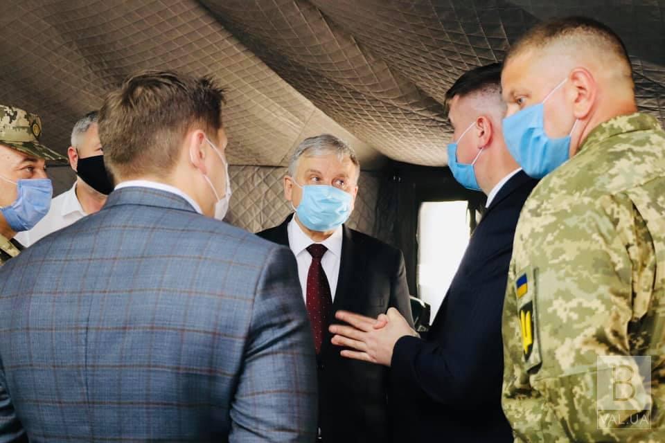 Сегодня в Чернигов приехал Министр обороны Украины. ФОТО