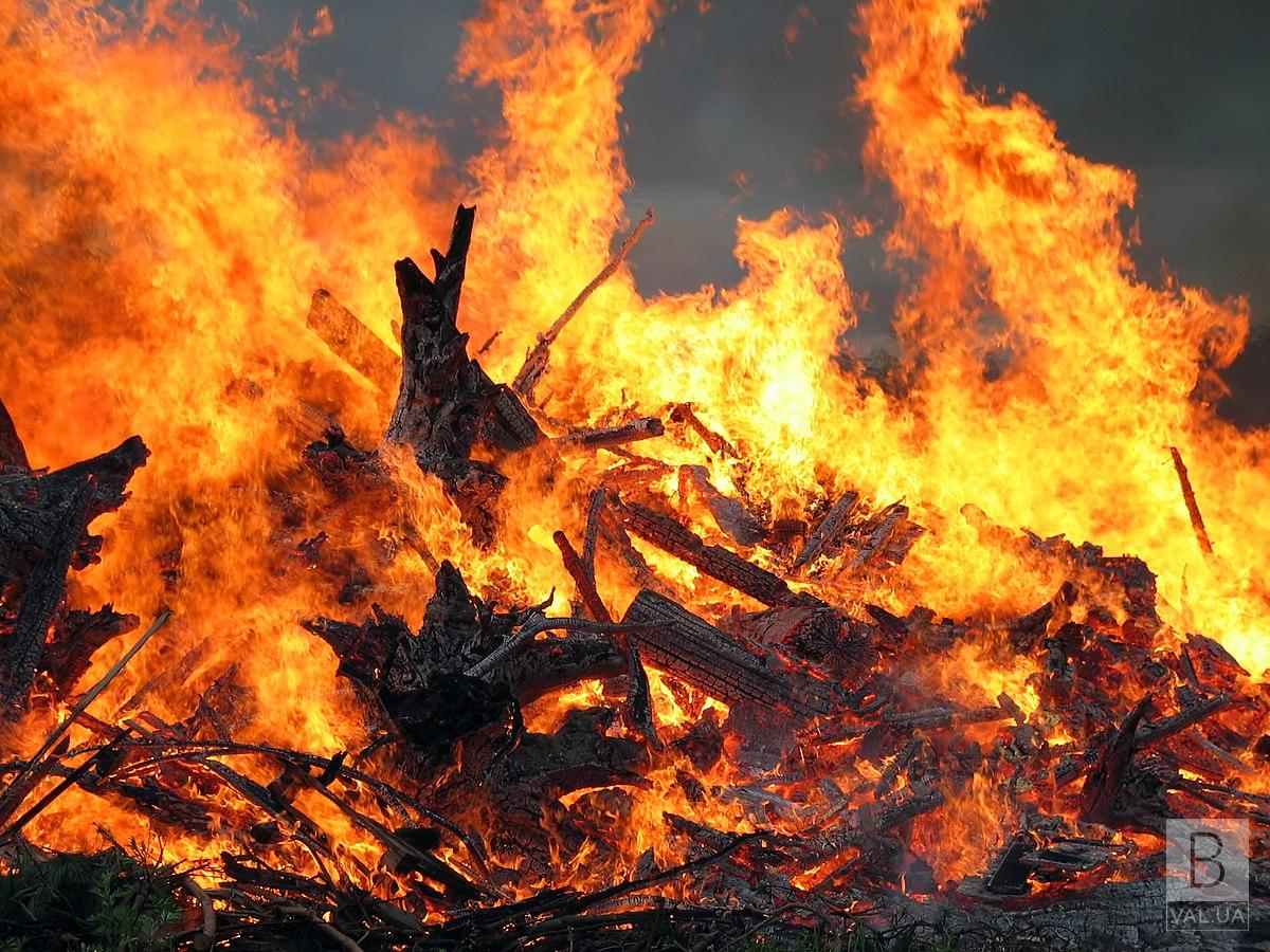 Смертельный пожар на территории Козелецкого района: погибла пожилая женщина