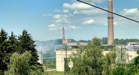  У Ніжині горить один із цехів на заводі «Сільмаш» 