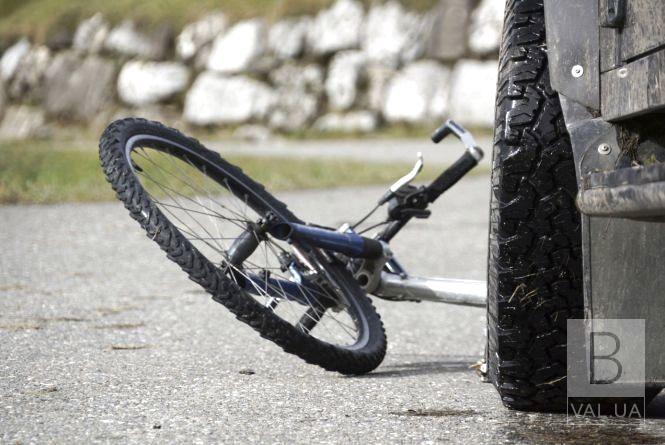 На Чернігівщині у ДТП постраждали двоє велосипедистів 