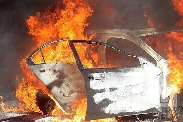На Черниговщине сгорела «Chevrolet Nubira»