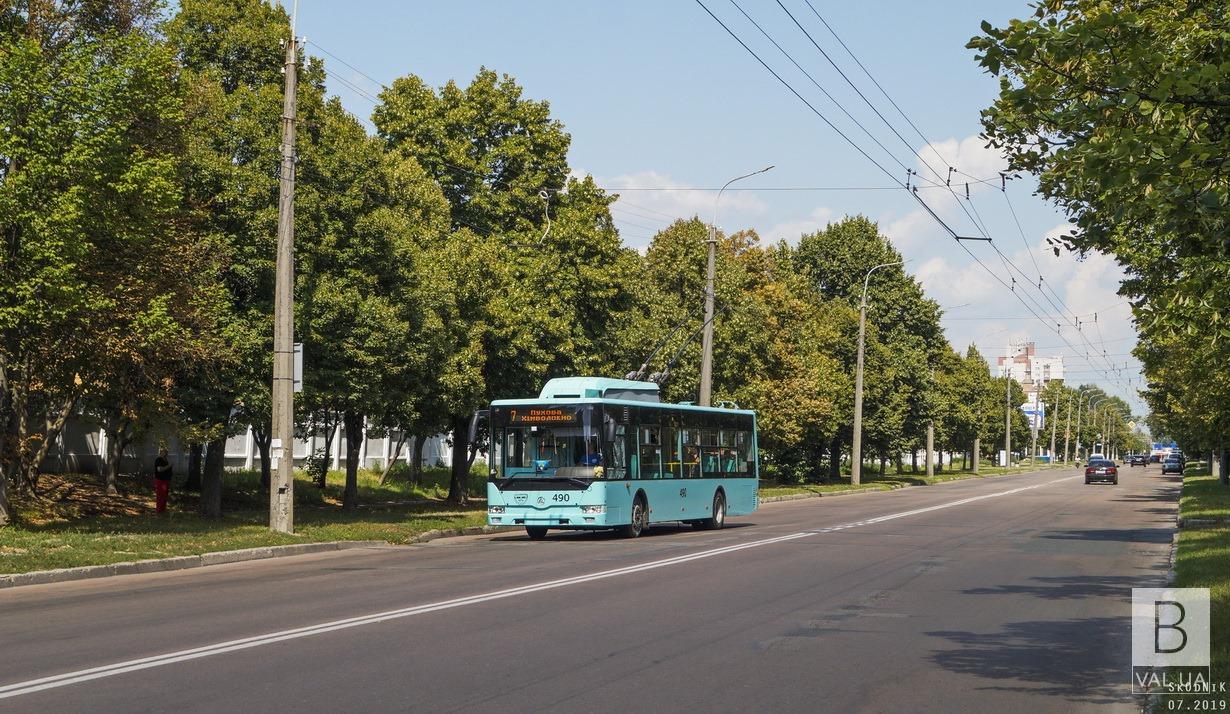 В Чернигове возобновляет свою работу специальный троллейбусный маршрут №9с