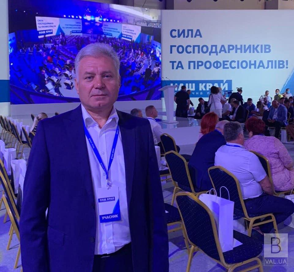 Соколов знову піде на вибори мера Чернігова