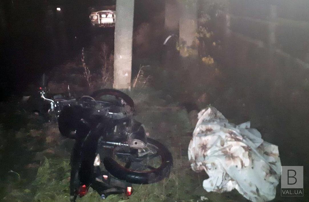 На Чернігівщині насмерть розбився 24-річний мотоцикліст