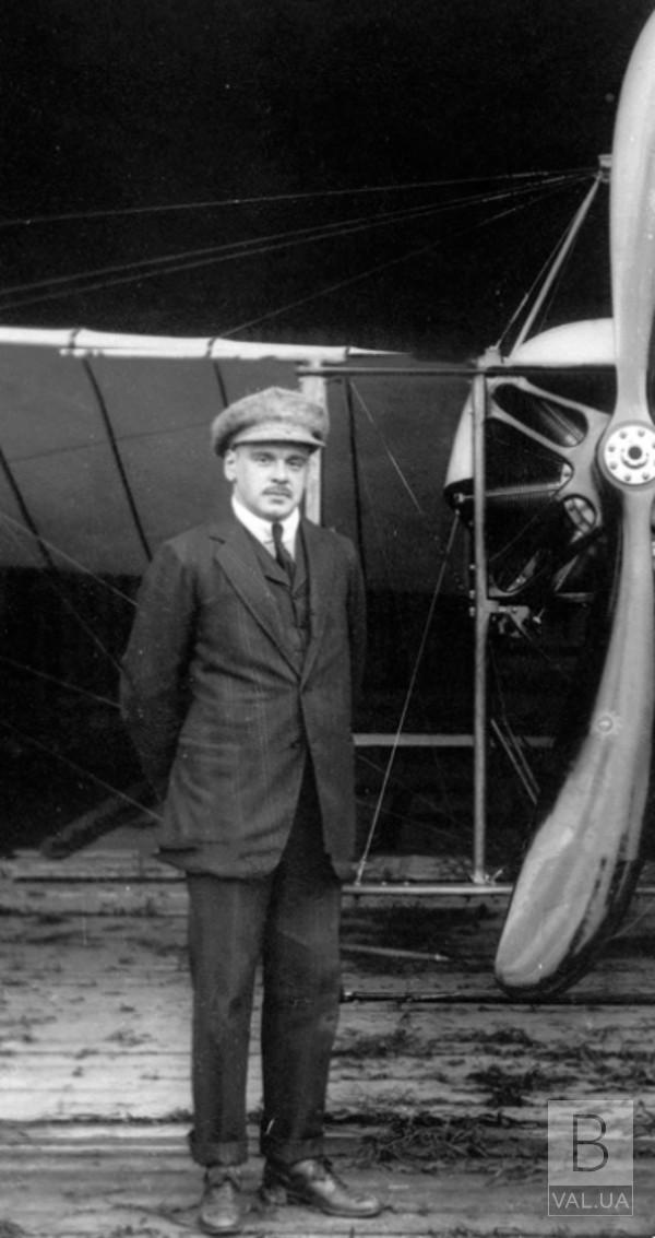 109 років тому відбувся перший політ літака у Чернігові