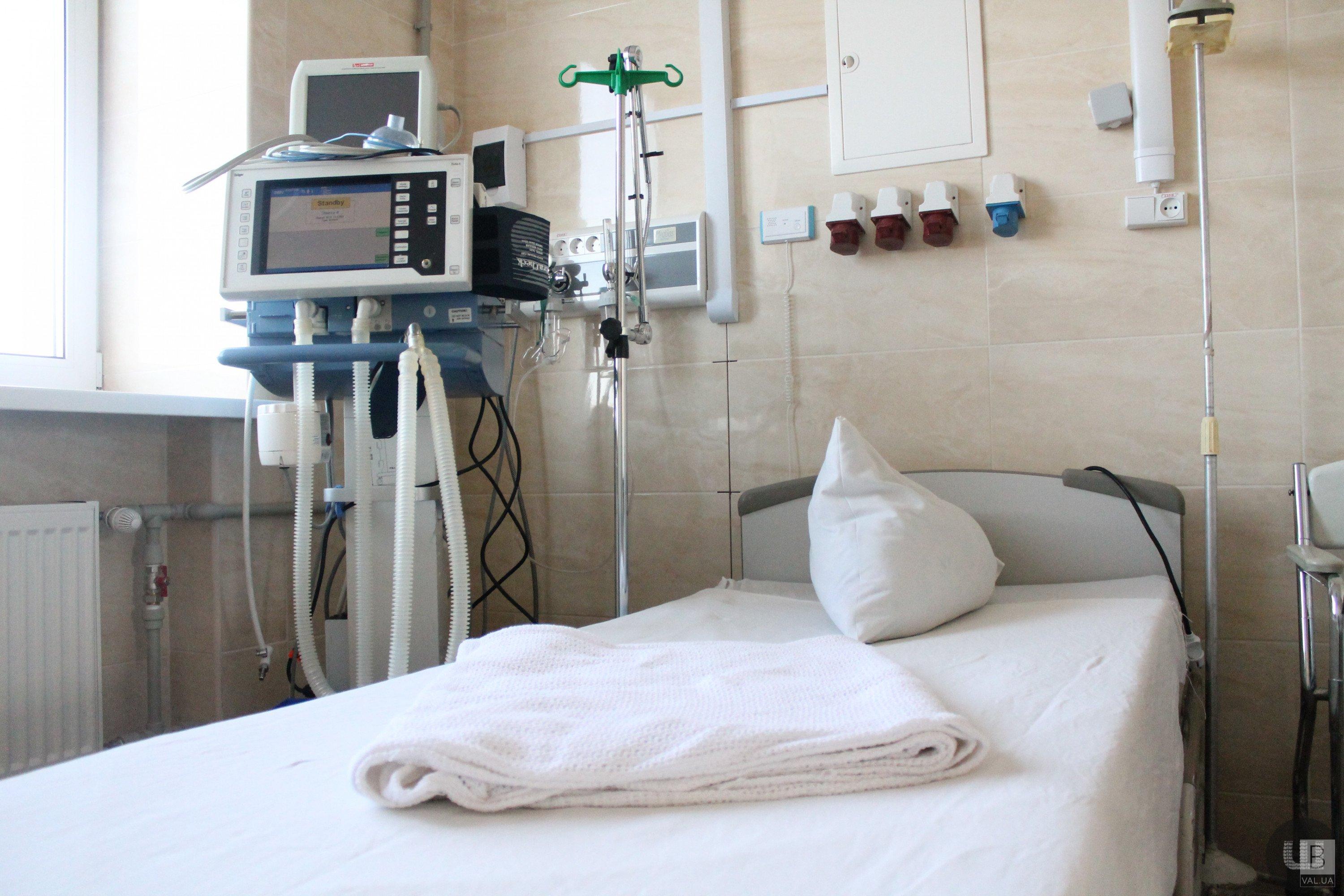 У Чернігові 430 «ковідних» ліжко-місць у лікарнях