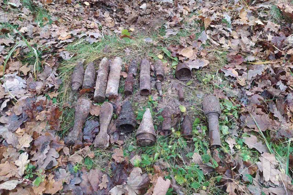 На Козелеччині пошуковці знайшли снаряди та міни часів Другої світової