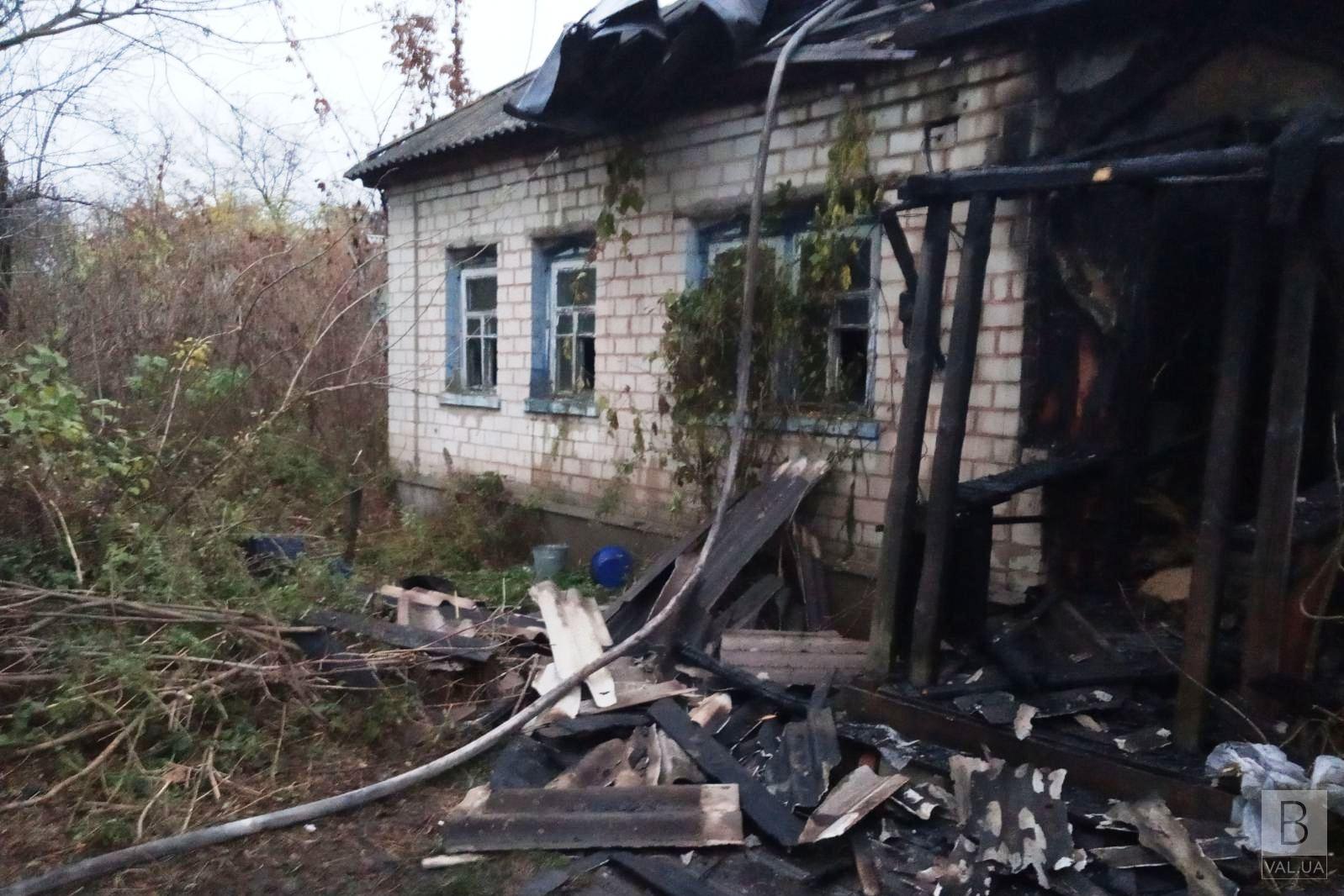 За минулу добу на Чернігівщині у пожежах загинули дві літні жінки. ФОТО