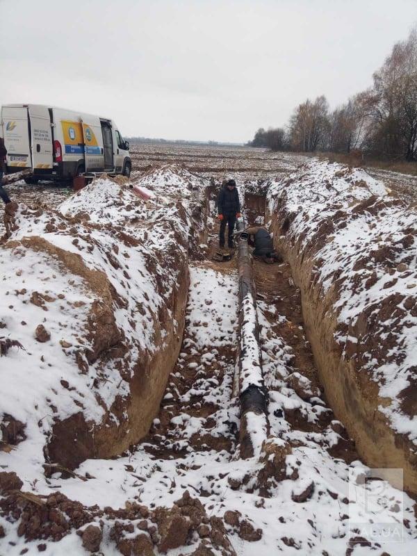 Шести селам на Чернігівщині, де трактор пошкодив газопровід, відновлюють газопостачання