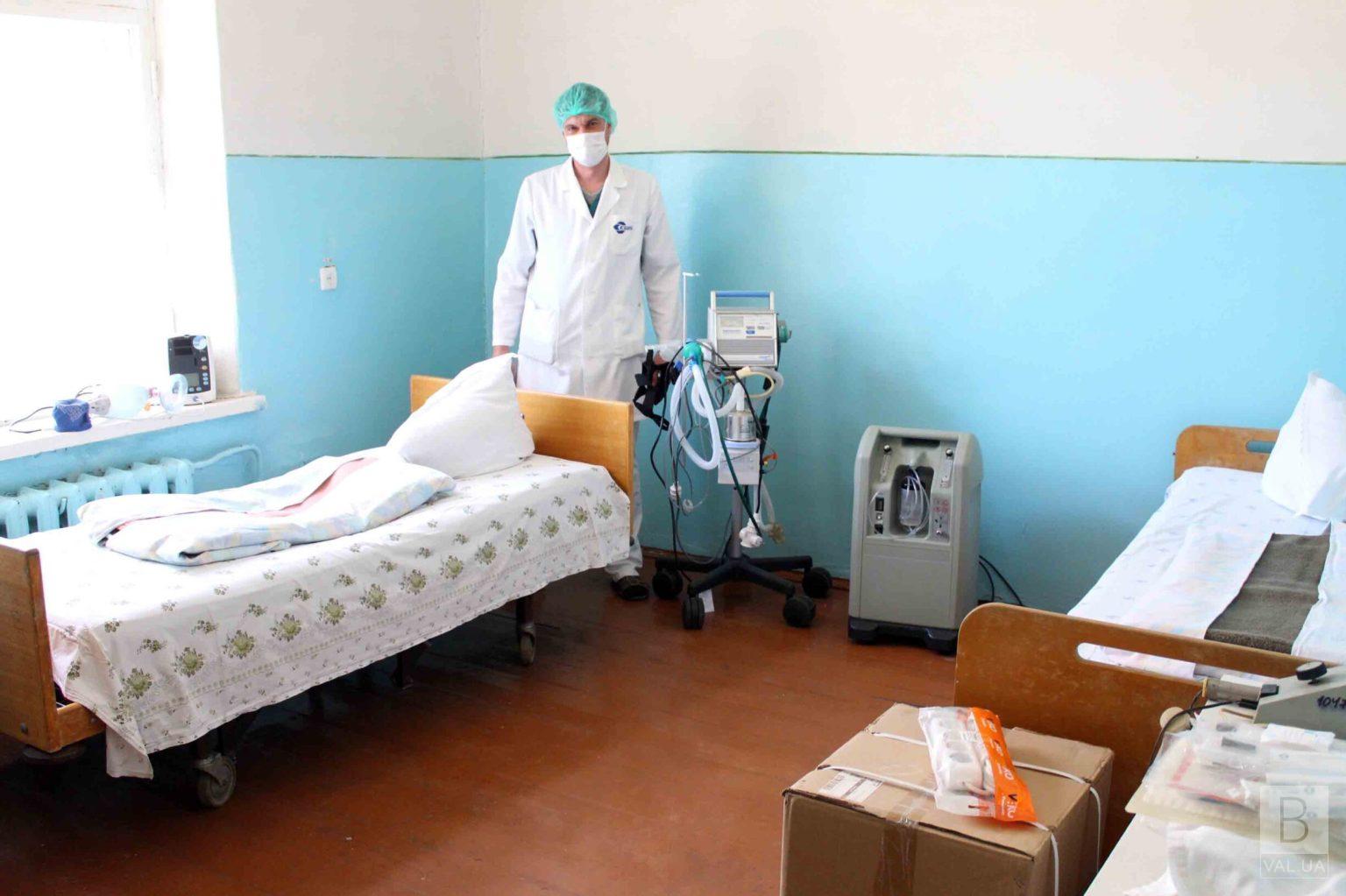 На Чернігівщині більше 42% «ковідних» ліжок забезпечені киснем
