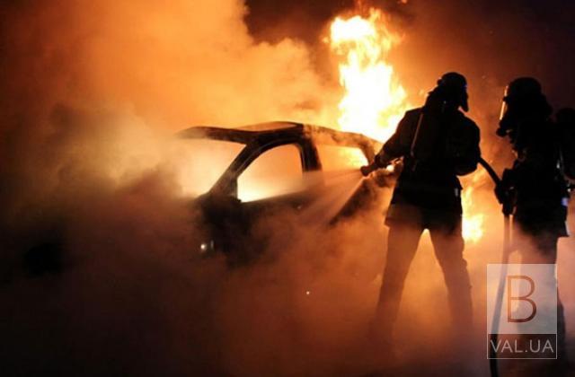 На Чернігівщина за вихідні згоріли дві автівки