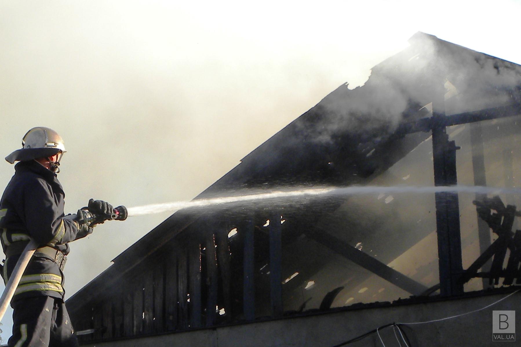 Вогнеборці Чернігівщини минулої доби «приборкали» чотири пожежі