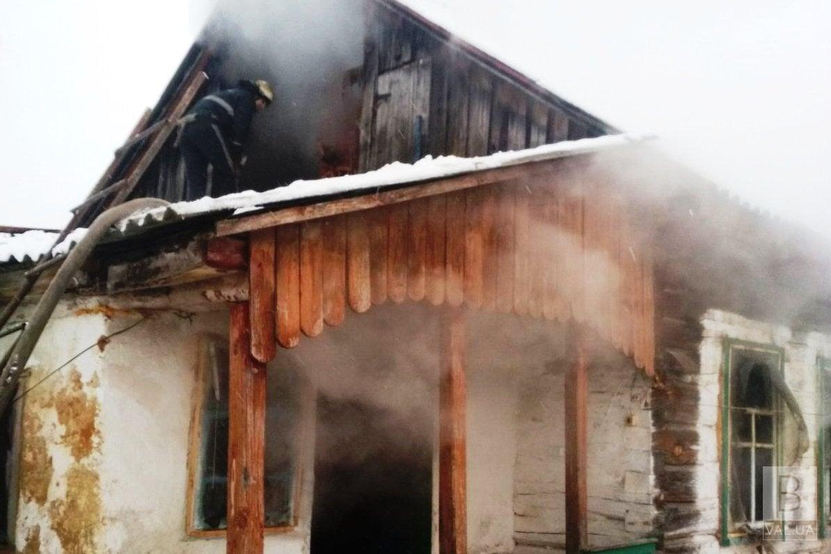 На Чернігівщині 89-річна жінка загинула у вогні. ФОТО