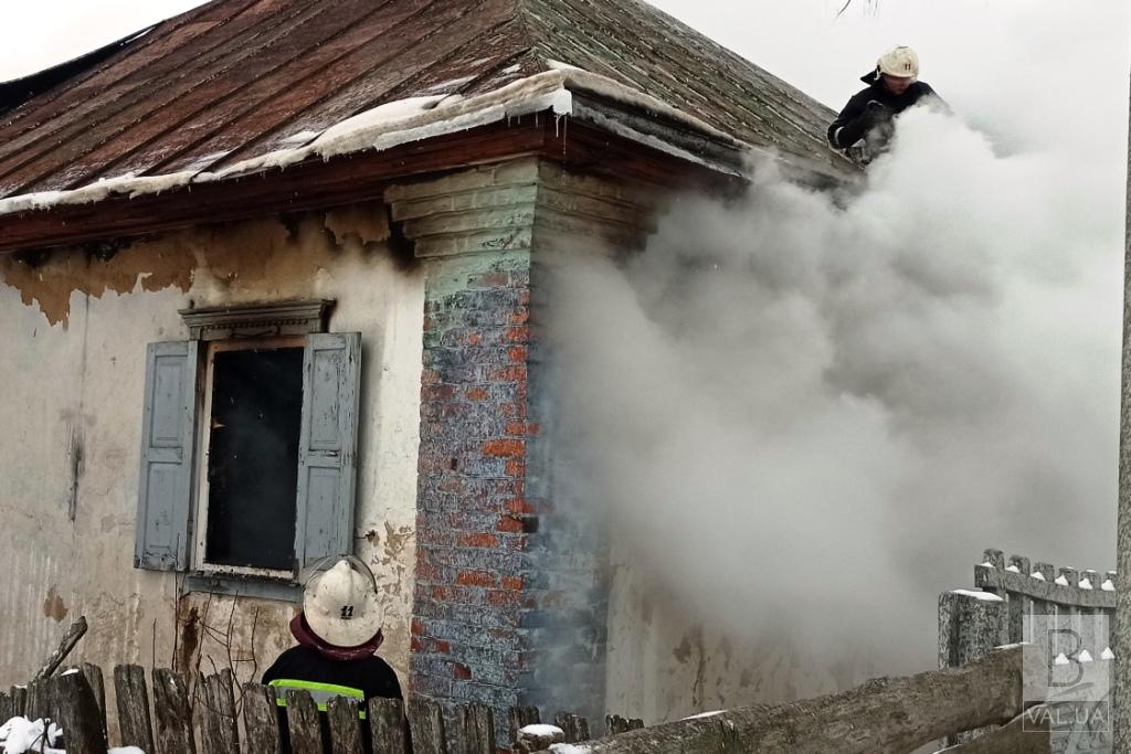 На Чернігівщині загинув 56-річний чоловік у пожежі. ФОТО