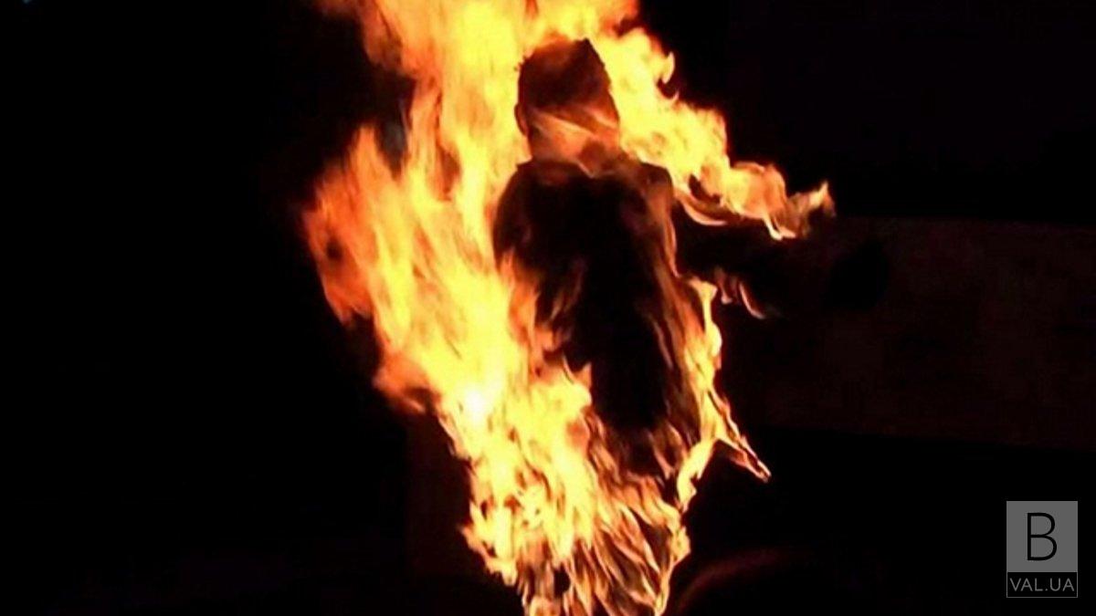 Мешканець Ніжина намагався спалити себе через сімейні негаразди