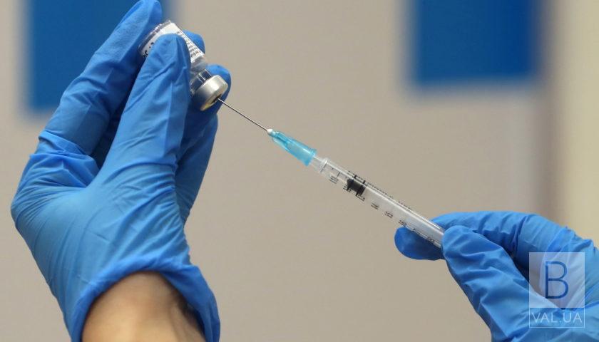 За минулу добу на Чернігівщині вакциновано 240 людей