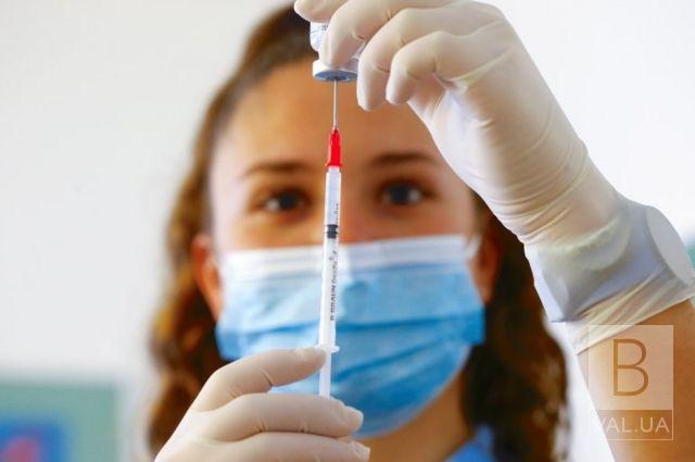 За минулу добу в Чернігівській області вакциновано 360 людей