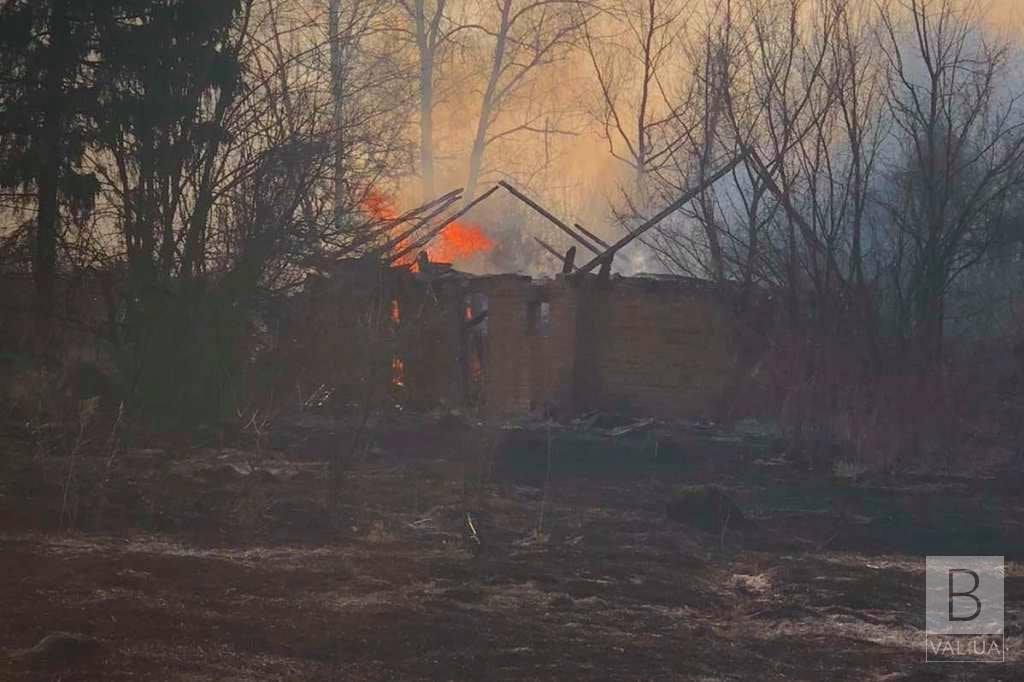 На Чернігівщині за добу череза спалювання трави сталося 22 пожежі. ФОТО