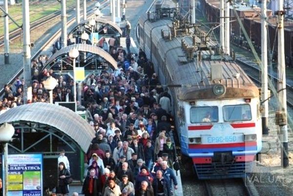  У приміських електричках з Ніжина до Києва збільшили на третину кількість пасажиромісць