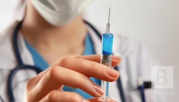 На Чернігівщині за минулу добу вакцинували 349 людей