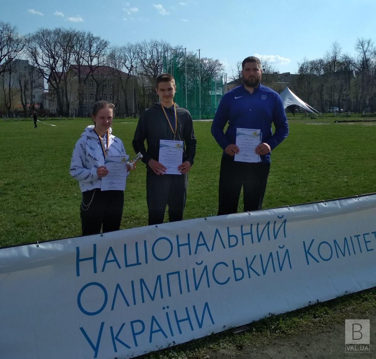 Чернігівські спортсмени здобули призові місця на Кубку України з метань диску