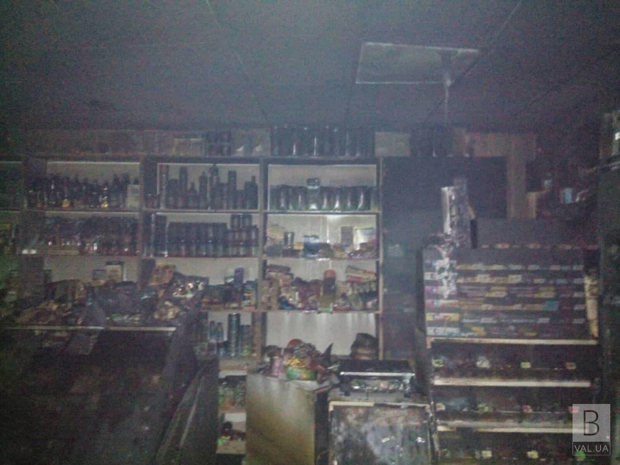 На Прилуччині підпалили магазин. ФОТО