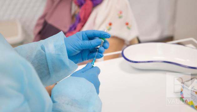 На Чернігівщині за минулу добу вакцинували 215 людей
