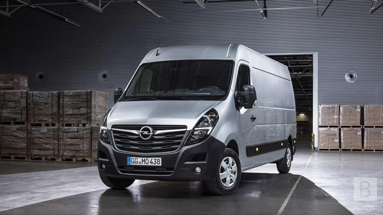 Коммерческая линейка Opel укомплектована грузовым фургоном Movano