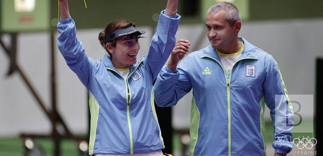 Українські стрільці Олена Костевич і Олег Омельчук здобули «бронзу» на Олімпіаді в Токіо