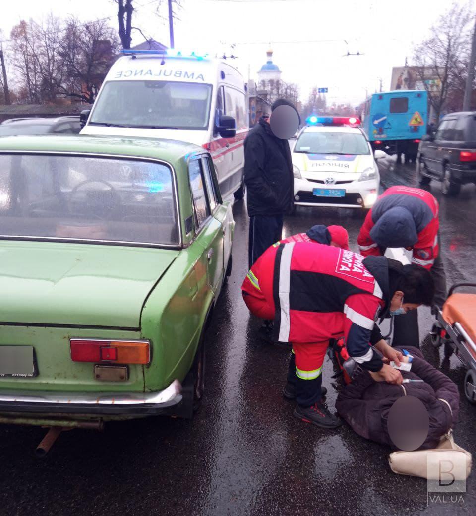 На перехресті проспекту Миру та Героїв Чорнобиля збили пенсіонерку