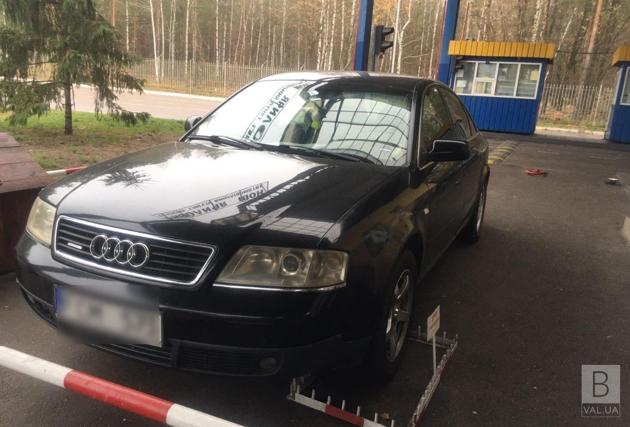 На Чернігівщині прикордонники виявили «Audi – А6», яка у міжнародному розшуку