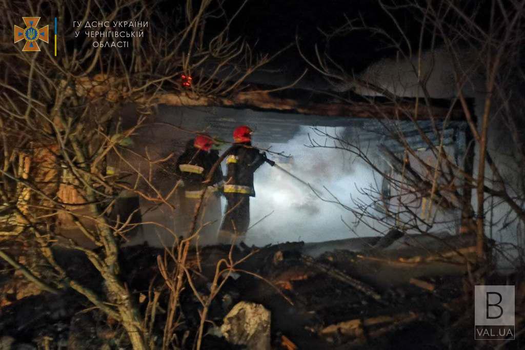 П'ята смерть з початку року: у Чернігівському районі в пожежі загинув 55-річний чоловік. ФОТО
