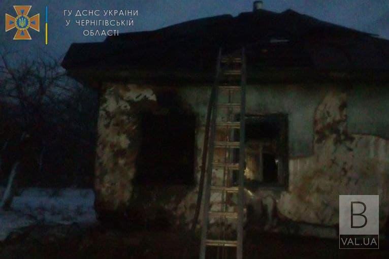 Пожежа в Чернігівському районі забрала життя 70-річного чоловіка