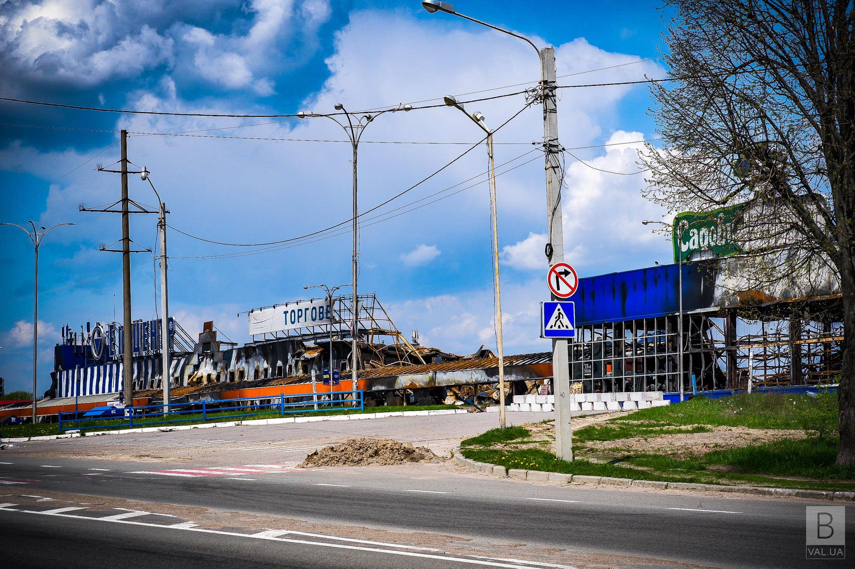«Епіцентр» планує відбудувати зруйнований ТЦ у Чернігові