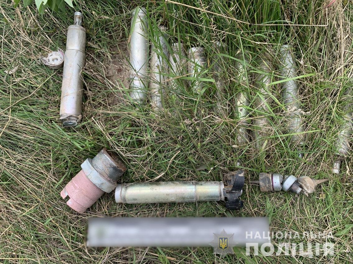 На Городнянщині знешкодили близько 70-ти касетних боєприпасів