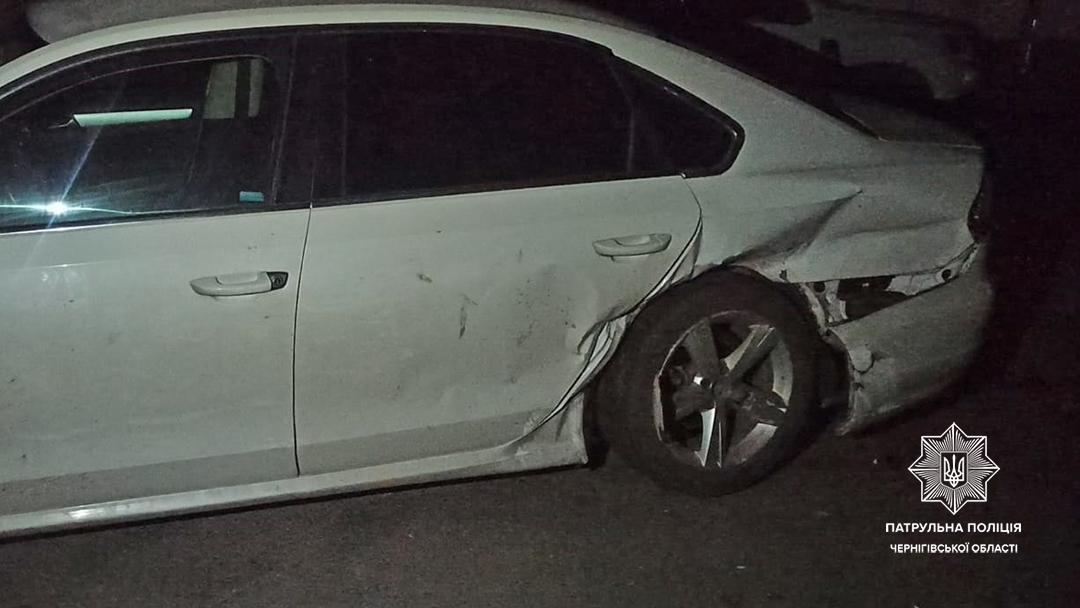 У Чернігові нетверезий водій вчинив подвійну ДТП 