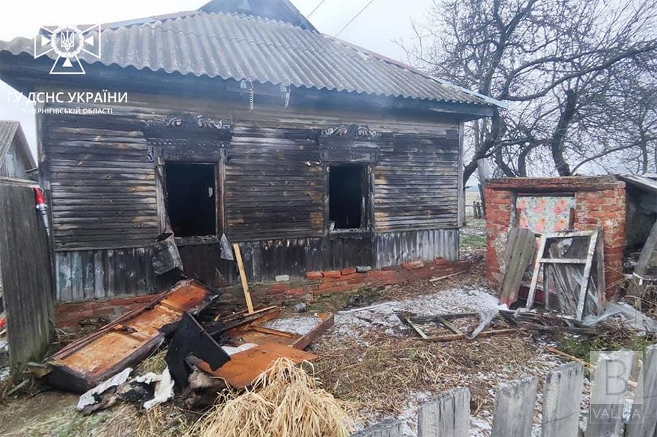 На Чернігівщині у вогні загинули чоловік і жінка. ФОТО