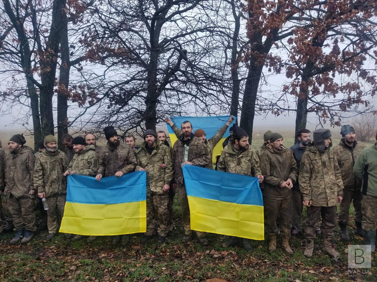 Україна повернула з полону ще 64 військовослужбовців ЗСУ