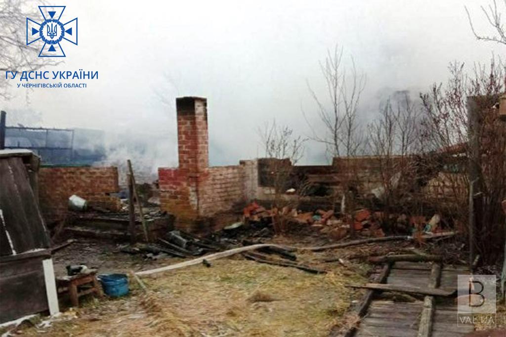 У Чернігівському районі пожежа забрала життя 78-річного чоловіка