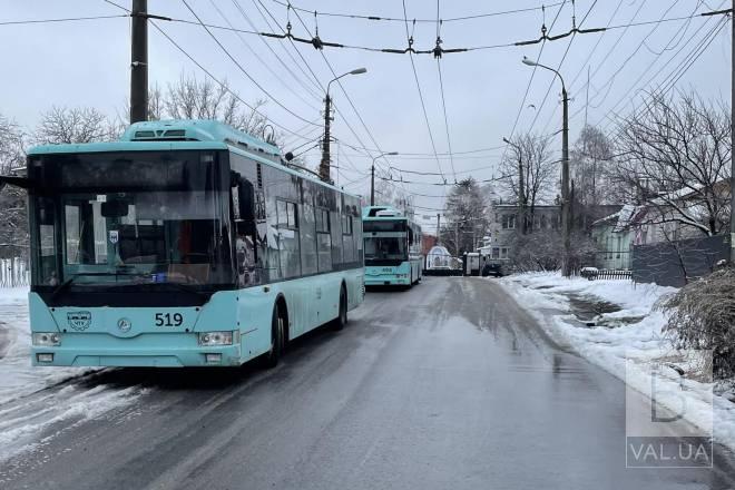 З 16 січня у Чернігові запрацює тимчасовий тролейбусний маршрут «8Т»