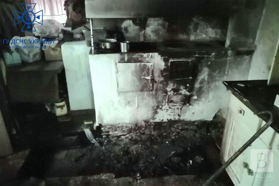 На Чернігівщині під час пожежі загинув 72-річний чоловік
